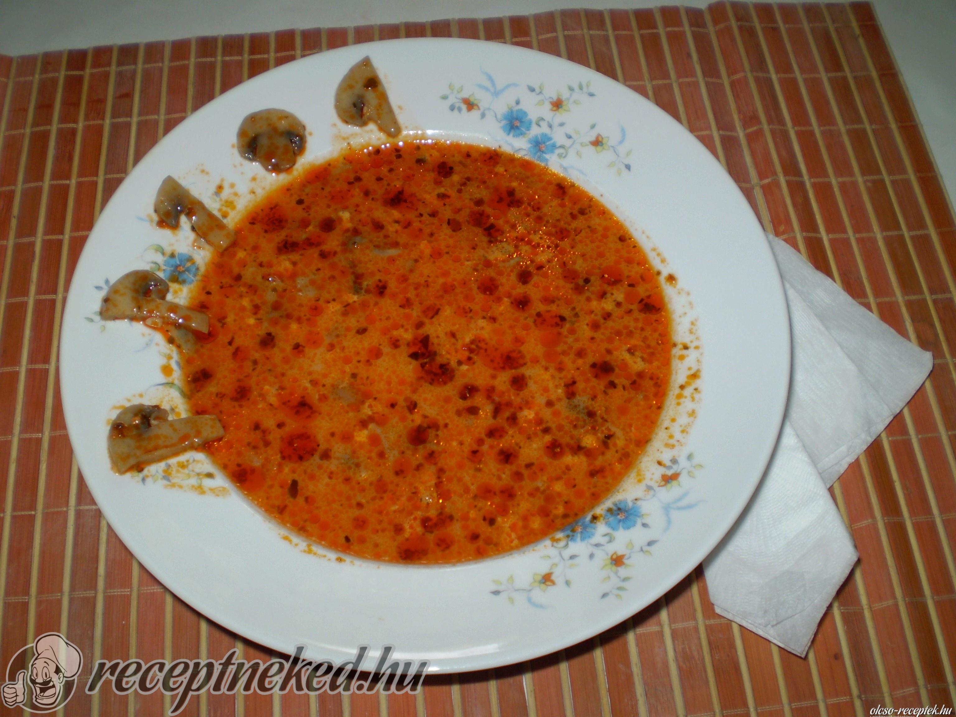 Gombaleves kép