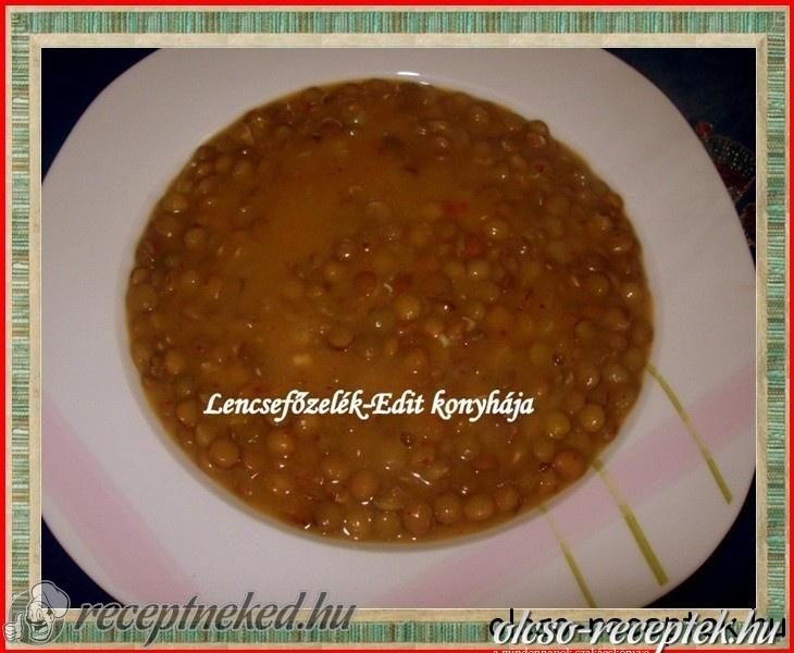 Lencsefőzelék kép