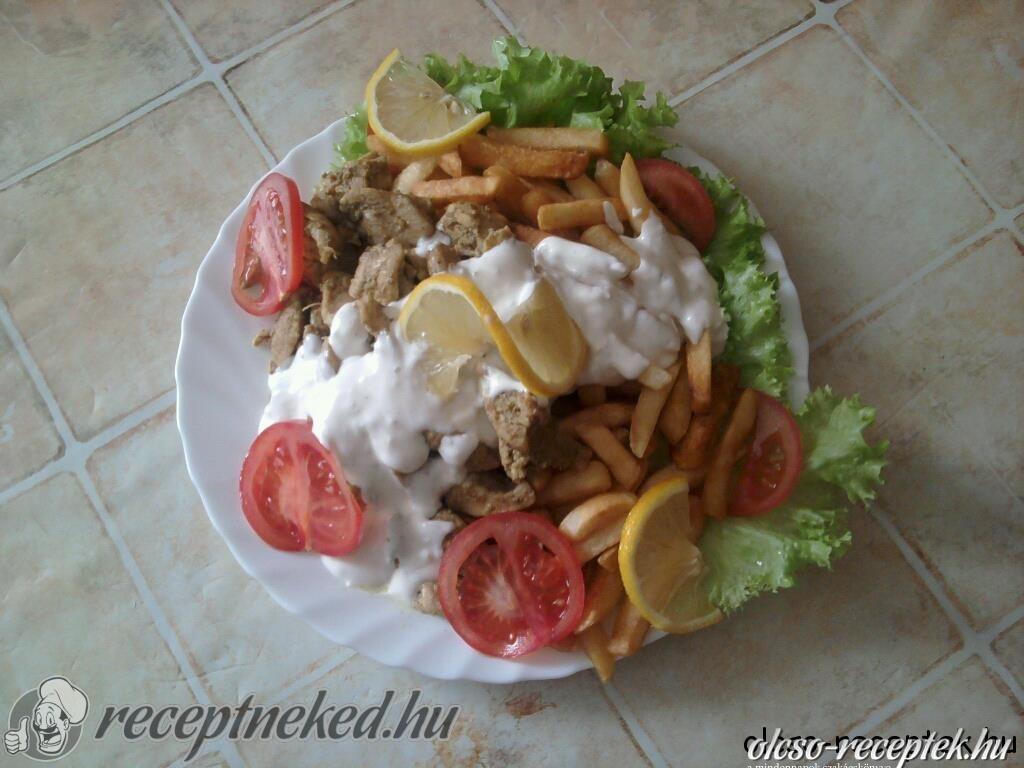 Gyros tál