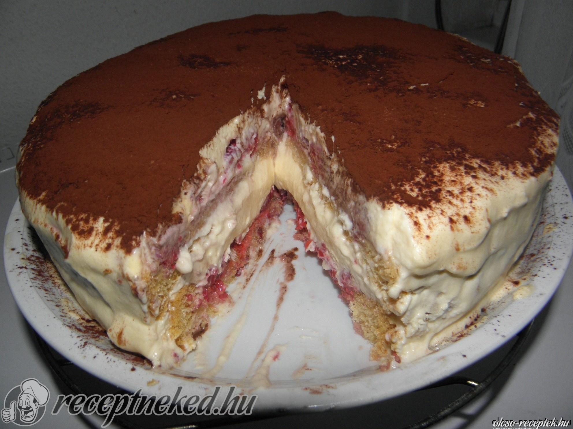 Gyümölcsös tiramisu kép