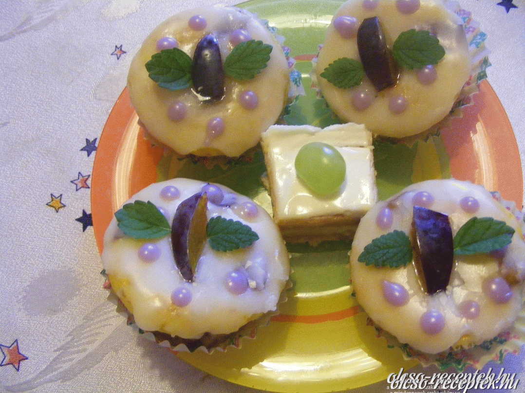 Szilvás muffin