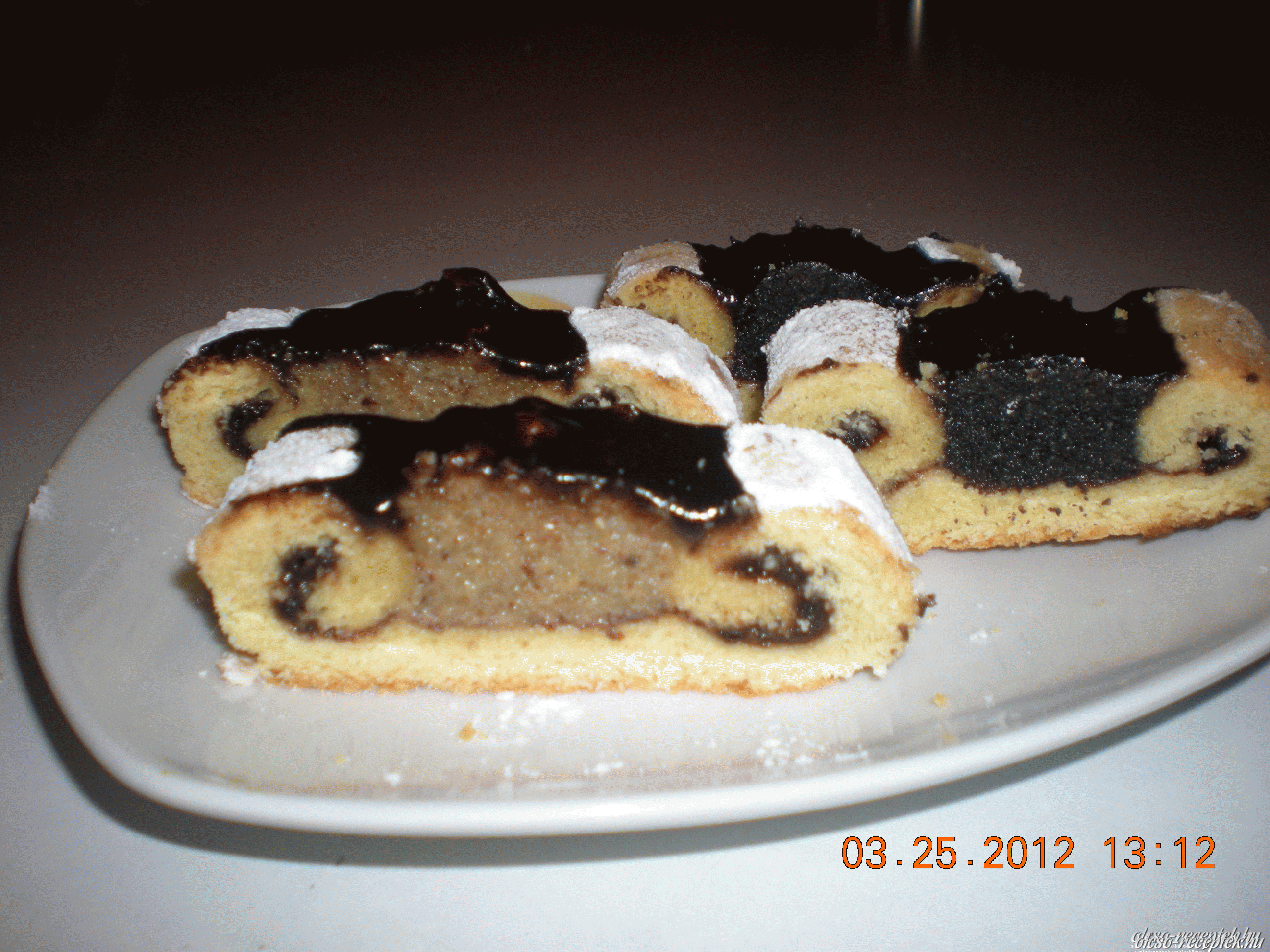 Göngyölt linzer