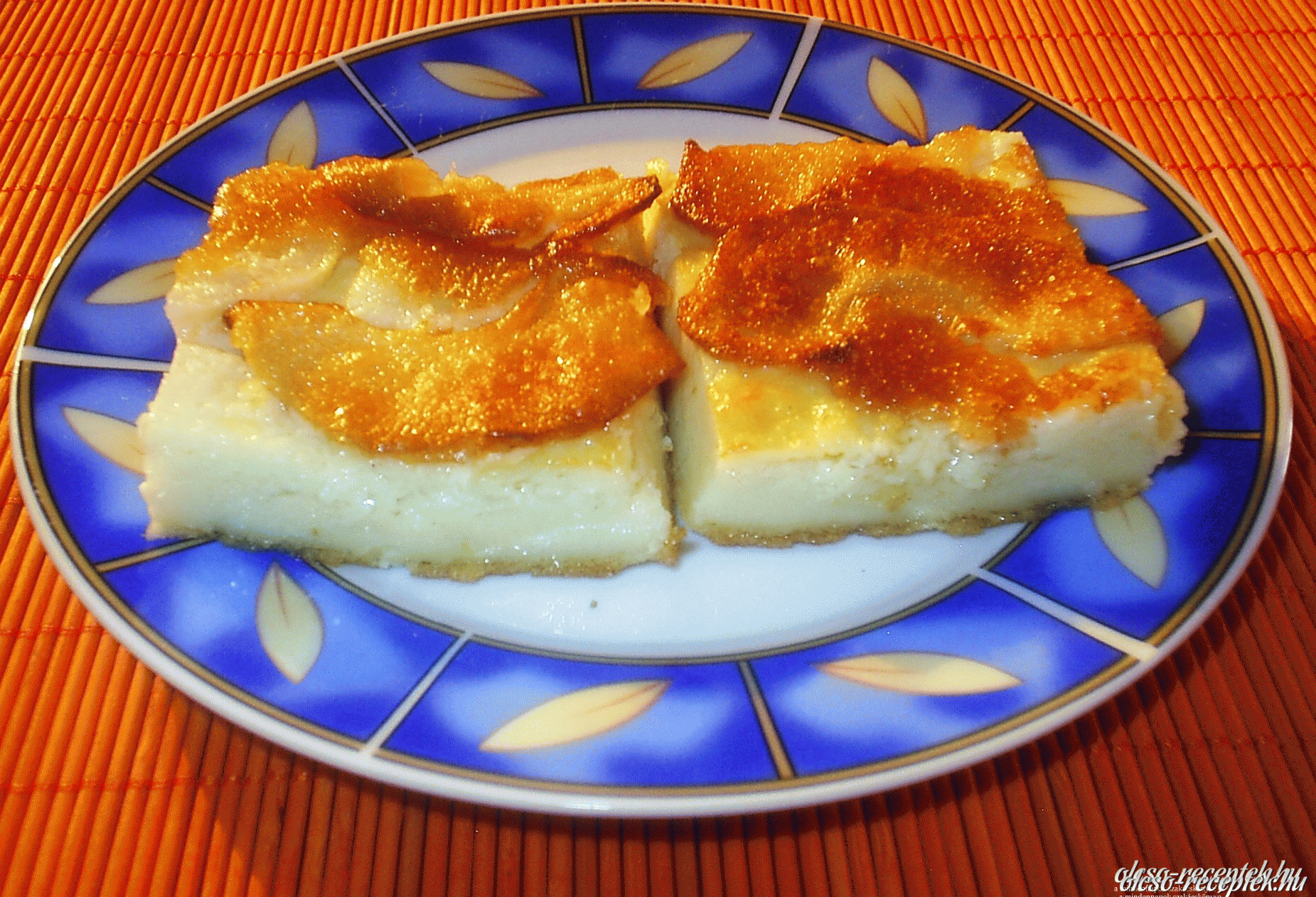 Tejes pite almával