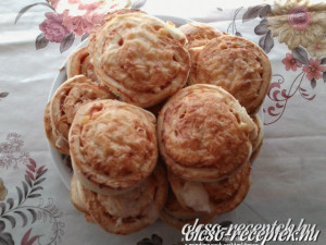 Pizzás csiga kép