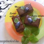 Szilvalekváros szelet kép