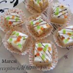 Tejfölös szelet aszalt gyümölccsel