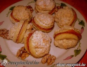 Citromos-dióhabos linzer
