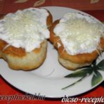 Burgonyás lángos kép