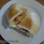 Töltött lángos kép