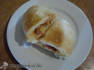 Töltött lángos kép