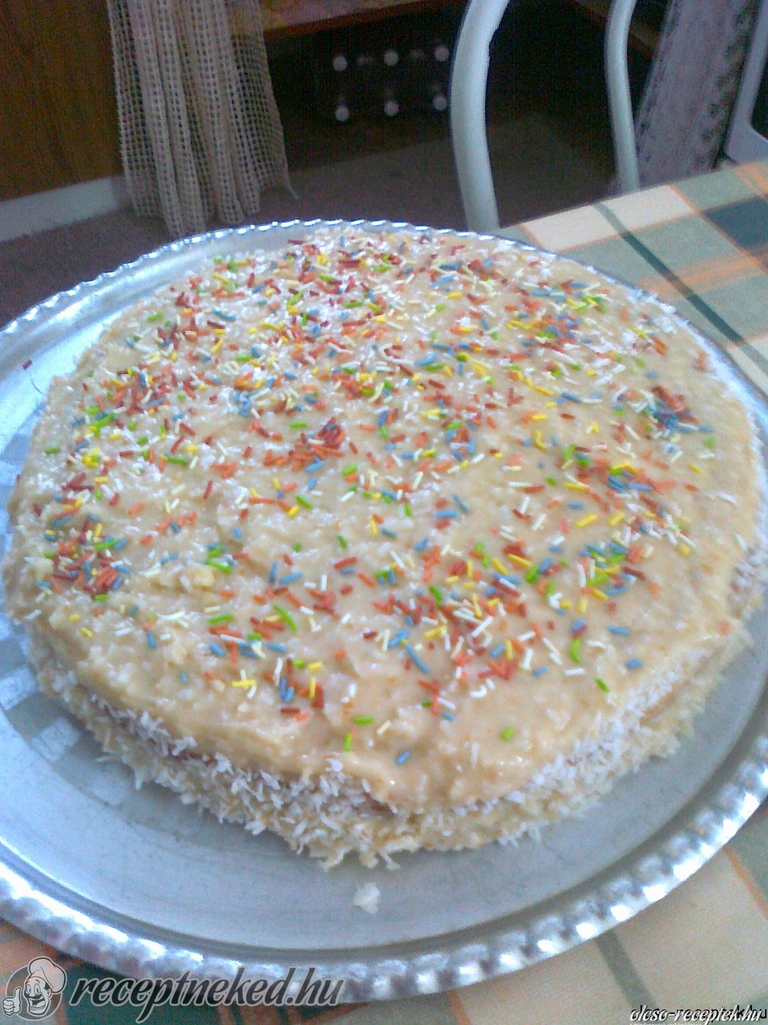 Kókusztorta kép