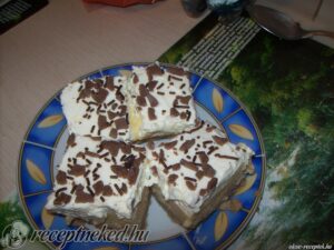 Gesztenyés babapiskótás süti
