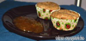 Vadszilvalekváros muffin