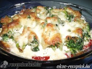 Tejszínes brokkoli