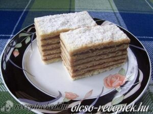 Hatlapos sütemény