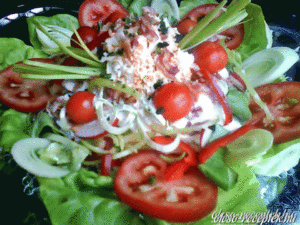 Saláta baconnel
