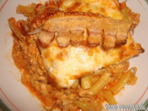 Rakott zöldbab