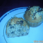 Diós - csokis muffin