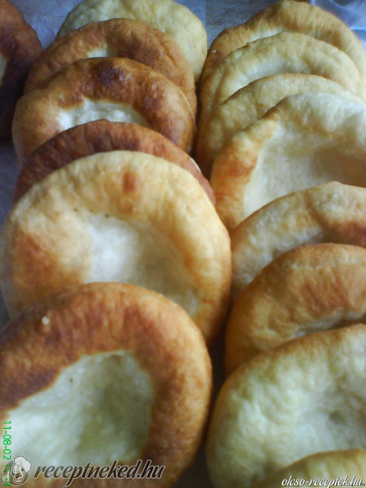 Burgonyás lángos