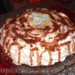 Mogyorós-vaníliás torta