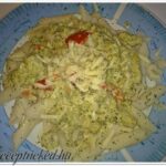 Tejszínes brokkolis penne kép