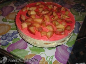 Babapiskóta torta kép