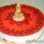 Epres-joghurtos torta