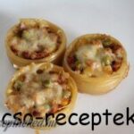 Zöldséges bolognai kosárka