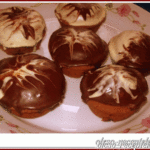 Fekete-fehér muffin