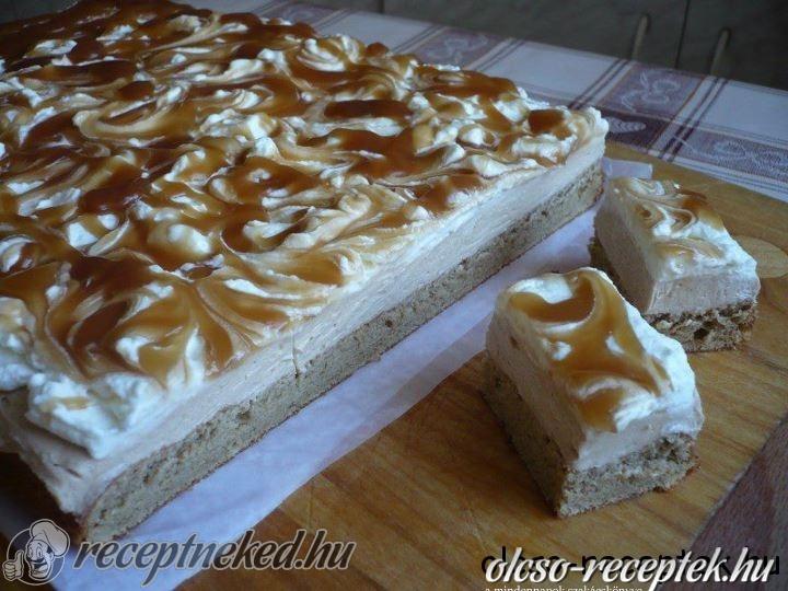 Karamell szelet