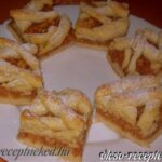 Rácsos almás pite