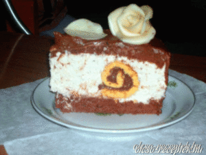 Tejszínes gesztenyetorta